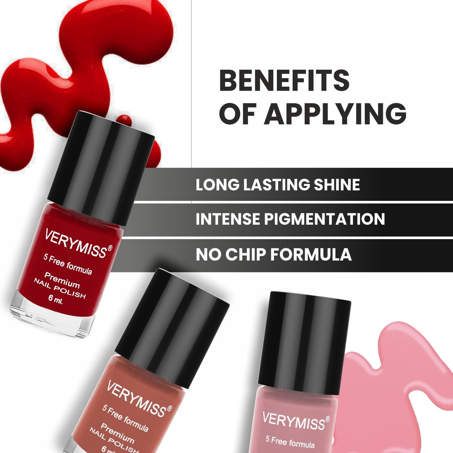 Premium Non UV Gel Nail Polish - 229 Red Rage
