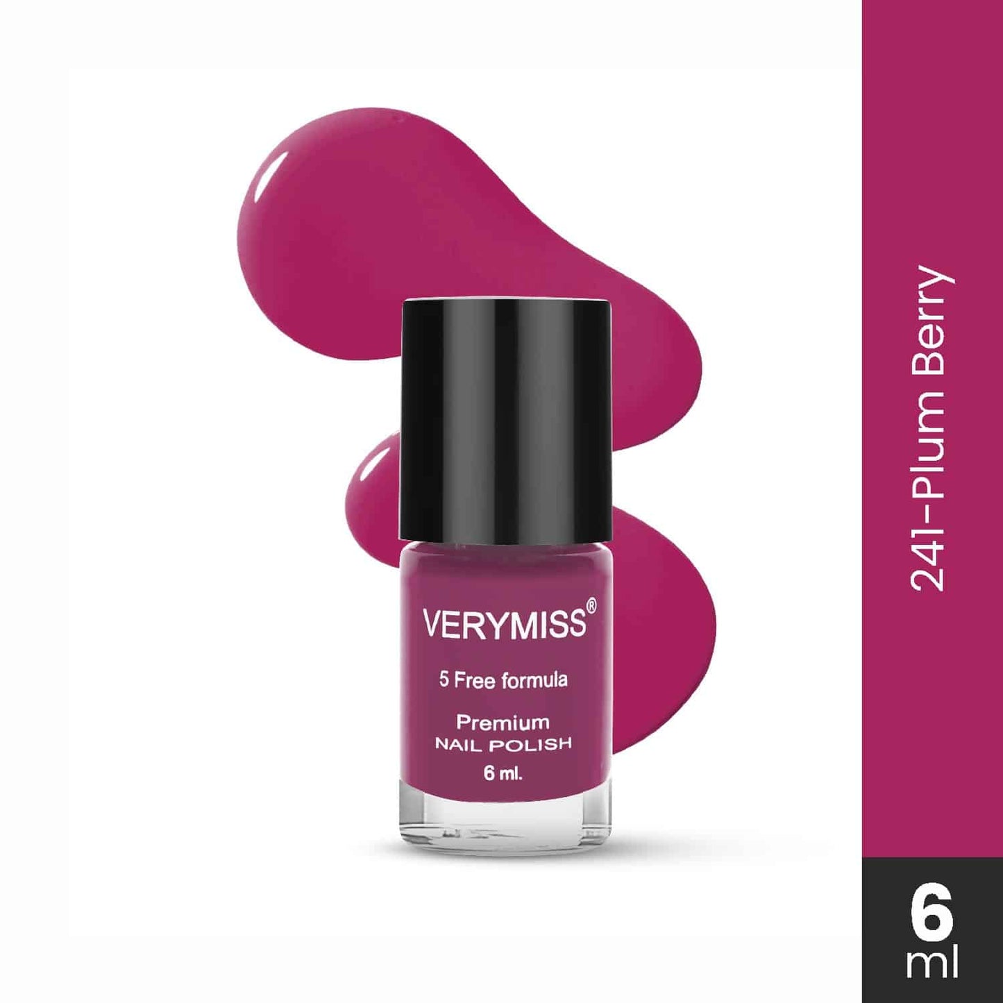 Premium Non UV Gel Nail Polish - 241 Plum Berry