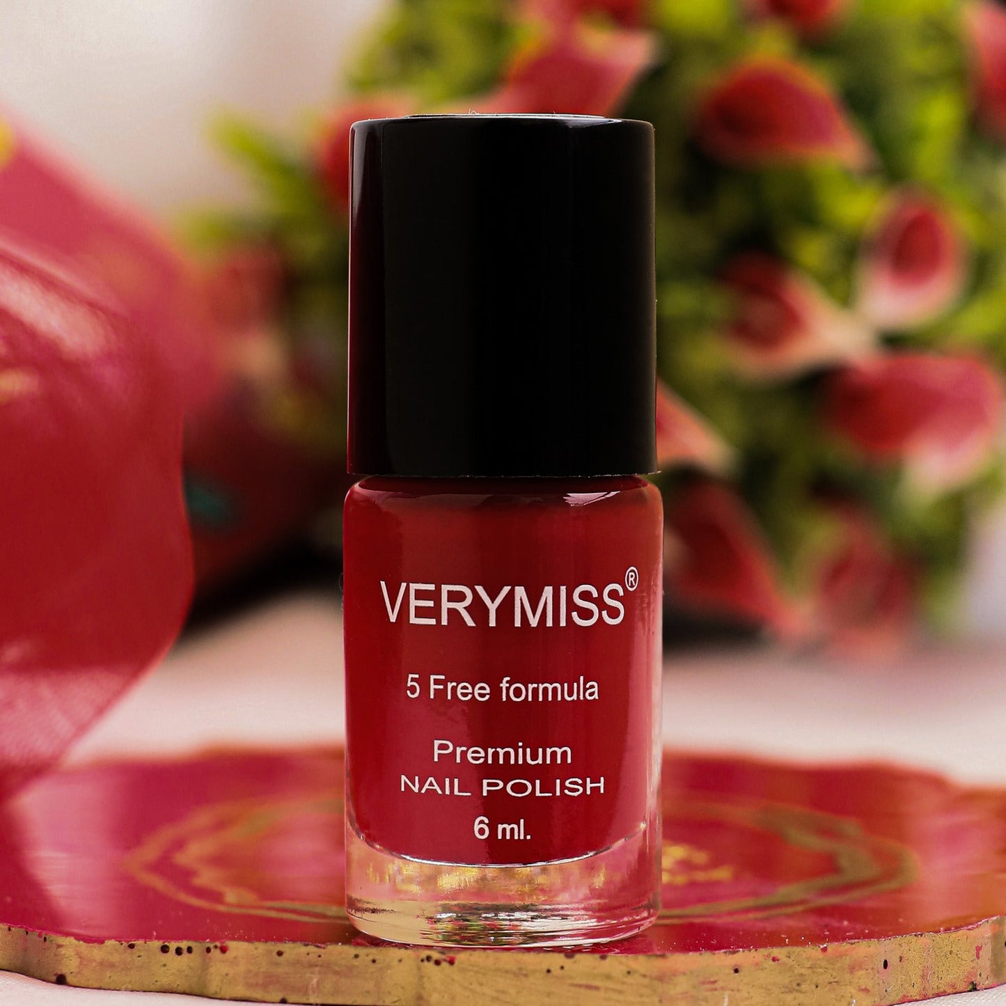 Premium Non UV Gel Nail Polish - 247 Riot Red